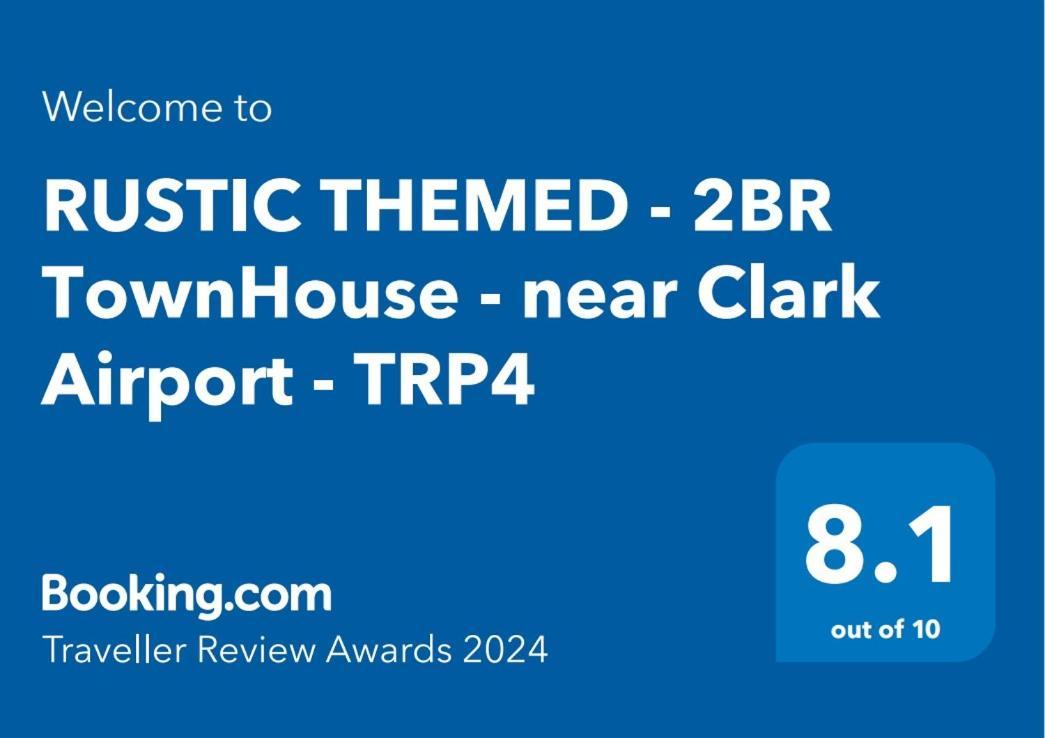 Rustic Themed - 2Br Townhouse - Near Clark Airport - Trp4 Apartment Mining ภายนอก รูปภาพ